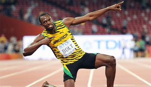 Usain Bolt is a sprinter